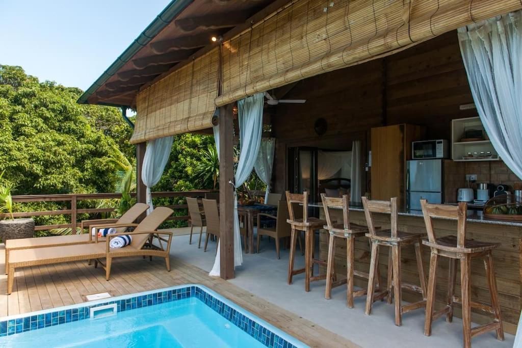La Pointe Beach Huts Baie Sainte Anne Exterior foto
